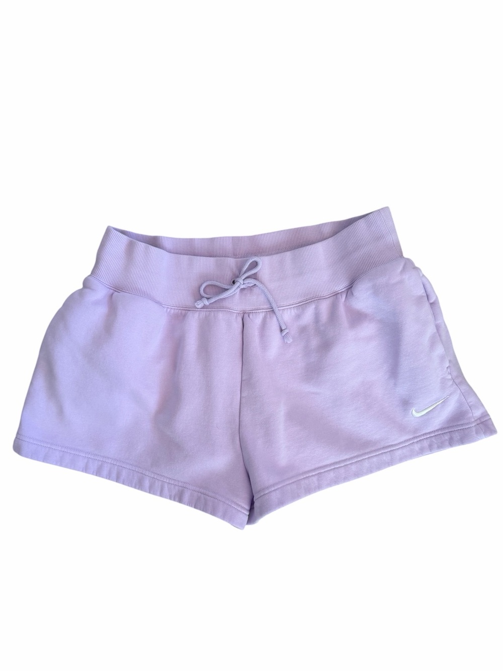 Nike Lavender Fleece Athletic Drawstring Shorts XL